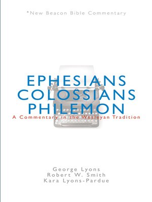 cover image of NBBC, Ephesians/Colossians/Philemon